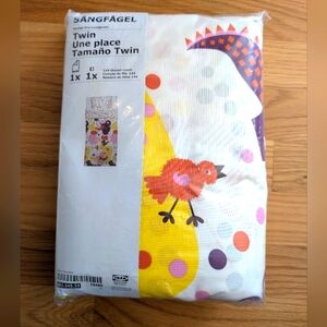 IKEA Sangfagel Twin Duvet Set NWT